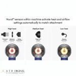 سشوار دایسون Supersonic Nural مدل HD16 - آبی