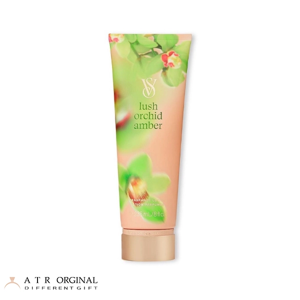 Lush Orchid Amber Victorias Secret body lotion لوسیون بدن Lush Orchid Amber ویکتوریا سکرت