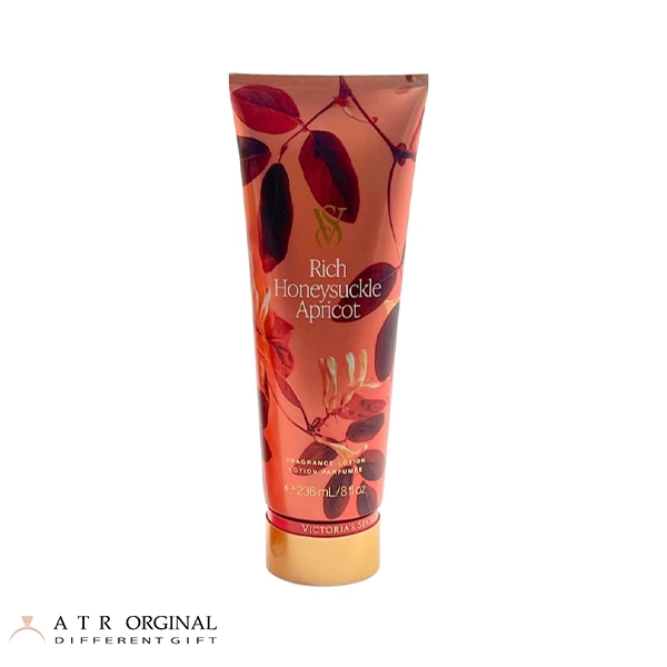 Rich Honeysuckle Apricot Victorias Secret body lotion لوسیون بدن ریچ هانی ساکل زردآلو ویکتوریا سکرت Rich Honeysuckle Apricot