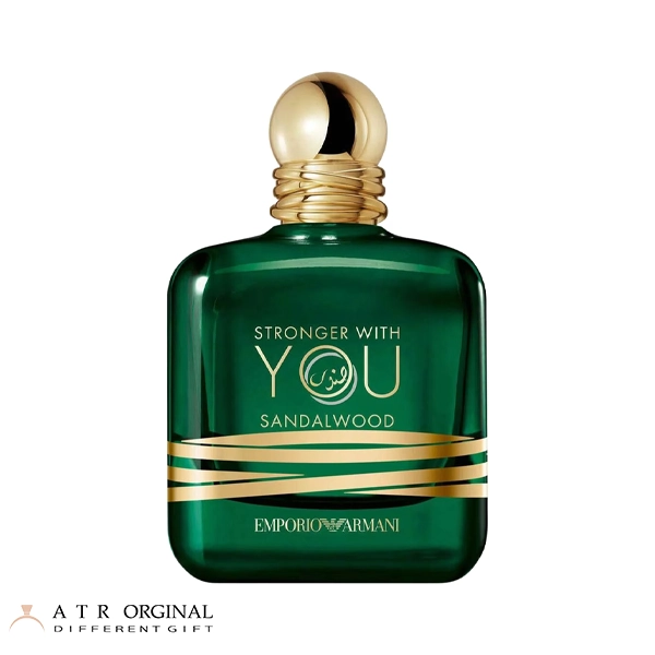 Stronger With You Sandalwood Giorgio Armani for women and men عطر جورجیو آرمانی امپریو استرانگر ویت یو صندل وود مردانه و زنانه ادوپرفیوم 100 میل