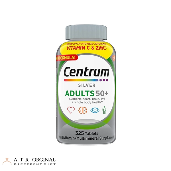Centrum Silver Adults above 50 مولتی ویتامین سنتروم بزرگسال بالای ۵۰ سال