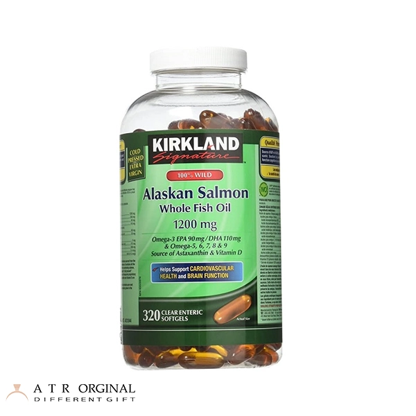 روغن ماهی سالمون آلاسکا کرکلند