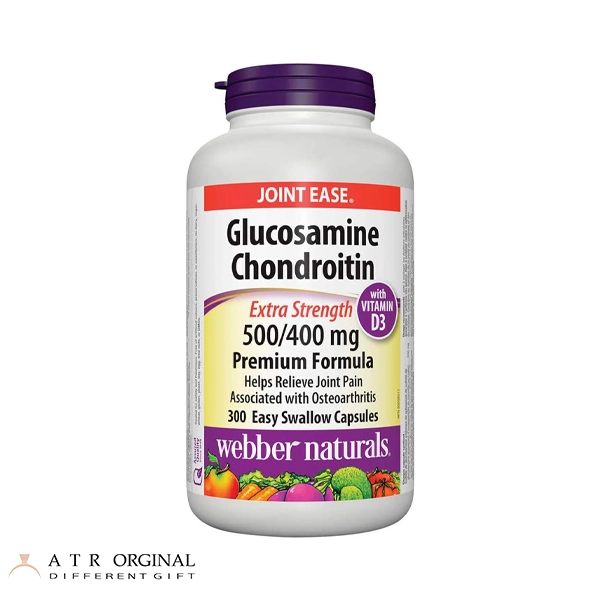 Webber Naturals Glucosamine Chondroitin MSM گلوکزامین کندرویتین وبر نچرالز