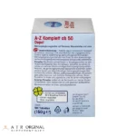 قرص مولتی ویتامین کامل A-Z بالای 50 سال میولیس 100 عدد