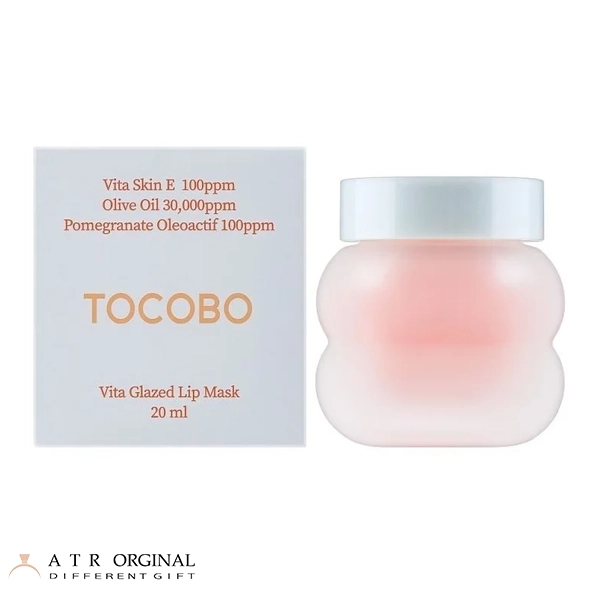 tocobo-vita-glazed-lip-mask ماسک لب ویتامینه توکوبو