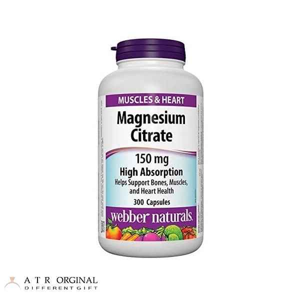 webber-naturals-magnesium-citrates منیزیم سیترات وبر نچرالز
