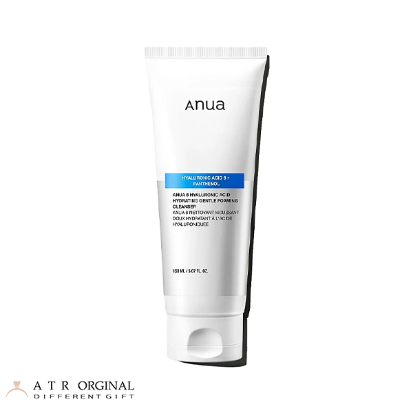 ANUA 8 Hyaluronic Acid Hydrating Gentle Foaming Cleanser فوم شستشوی هیالورونیک اسید و پنتنول آنوا