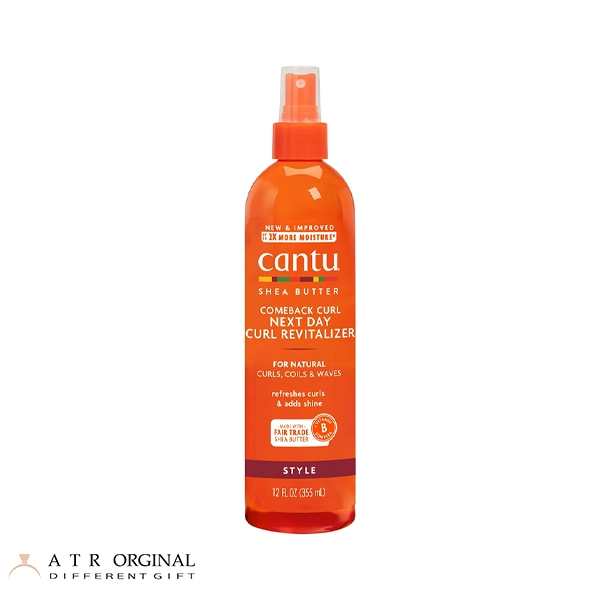 Cantu Comeback Curl Next Day Curl Revitalizer Spray اسپری ریفرش و احیا کننده فر مو کنتو