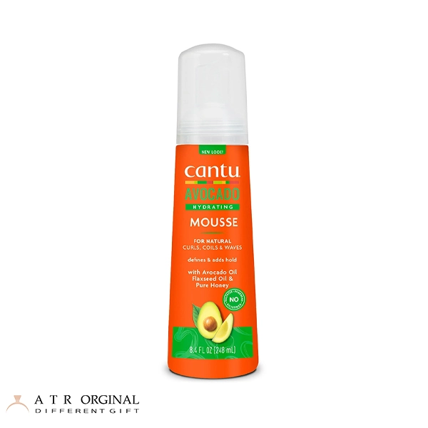 Cantu Hydrating Styling Mousse Avocado Oil 248ml موس مو حالت دهنده آووکادو کنتو