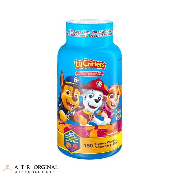 L'il Critters Paw Patrol Children's Multivitamin Gummies پاستیل مولتی ویتامین کودکان لیل کریترز 190 عددی
