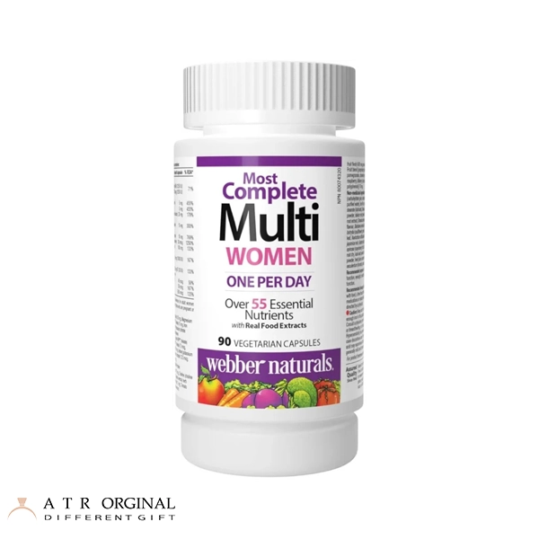 most complete multi women webber naturals-1 مولتی ویتامین زنان وبر نچرالز