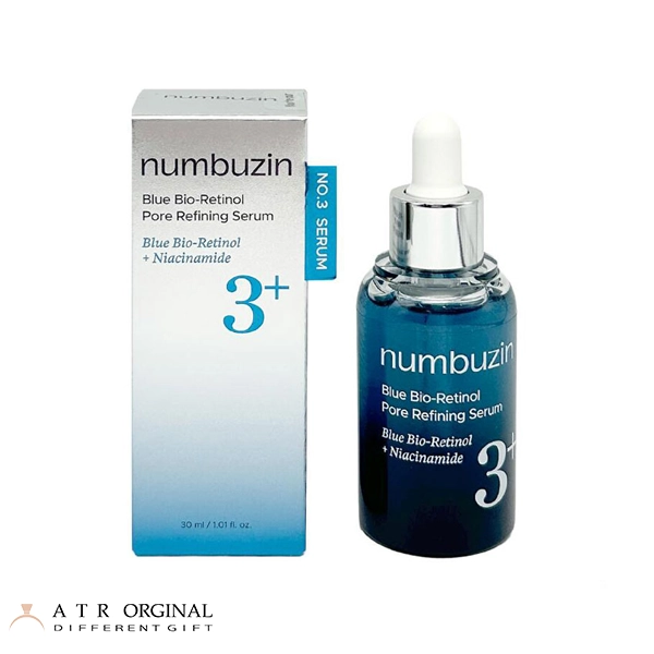 numbuzin no3 blue bio retinol pore refining serum سرم جمعکننده منافذ رتینول آبی شماره ۳ نامبوزین