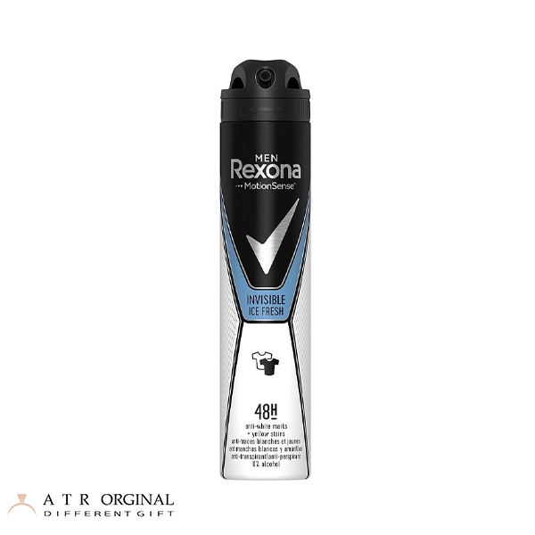 rexona Invisible Ice fresh deodorant spray اسپری مردانه رکسونا مدل Invisible Ice fresh