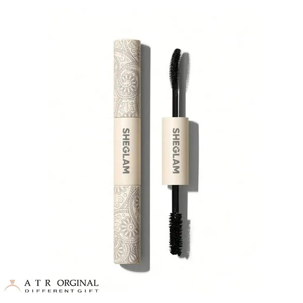 sheglam volume length mascara washable black ریمل دو سر شیگلم Sheglam بلند کننده و حجم دهنده مدل Washable Black