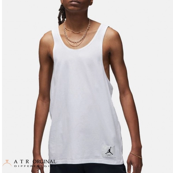 Nike Air Jordan 1 color mens white top رکابی مردانه نایک مدل Air Jordan 1 color