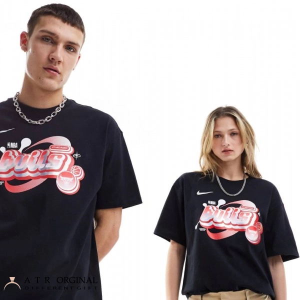 Nike Men T-Shirt black NBA 1 Color تی شرت مردانه نایک مدل NBA 1 color