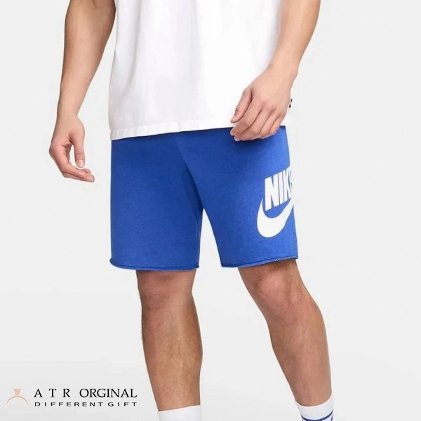 Nike Men blue Shorts Club Alumni شلوارک مردانه نایک مدل Club Alumni