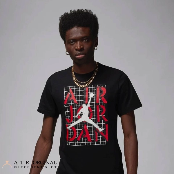 Nike for Men T-Shirt Jordan 1 Color تی شرت مردانه نایک مدل Jordan 1 color