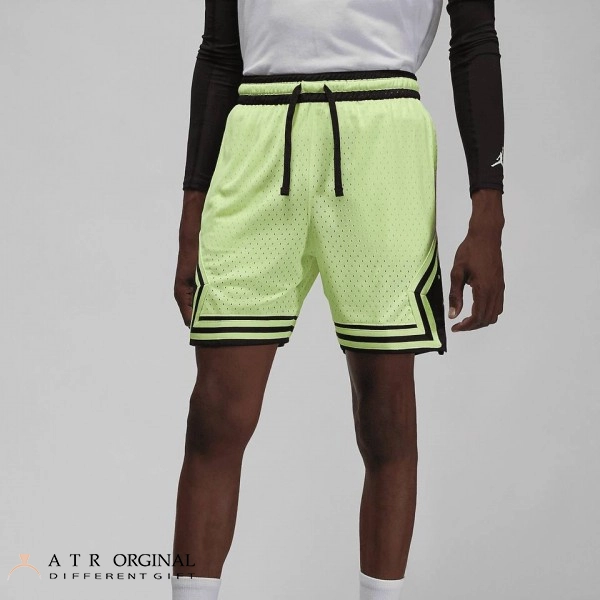 Nike green Jordan Dri-FIT sport men shorts شلوارک مردانه نایک مدل Jordan Dri_FIT sport