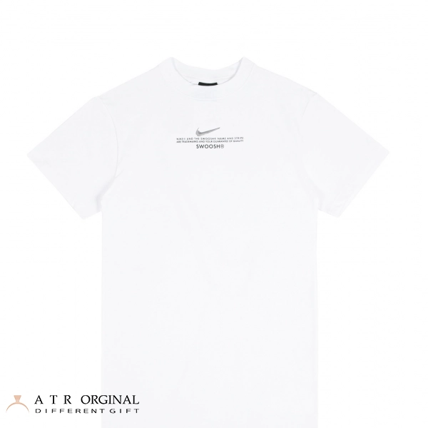 Nike women T-shirt sportswear Swoosh 1 color تی شرت زنانه نایک مدل sportswear Swoosh 1 color