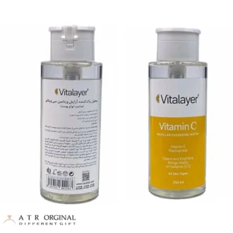 میسلار واتر انواع پوست Vitamin C ویتالیر 250ml