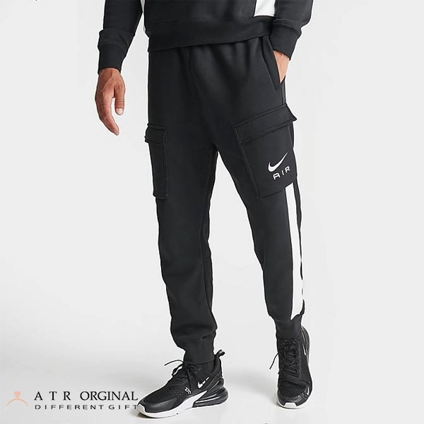 Nike Men's Air Fleece Cargo Pants شلوار مردانه نایک مدل Air Fleece Cargo