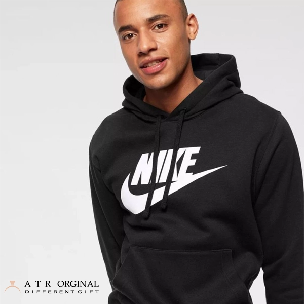 Nike Sweat shirt Sportswear 1 Color for men in black color سویشرت مردانه نایک مدل Sportswear 1 Color