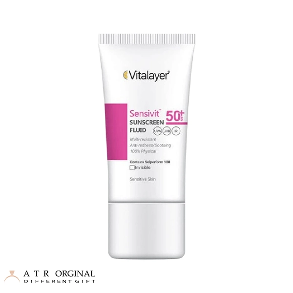 خرید ضد آفتاب فلوئید spf50 ویتالیر پوست حساس