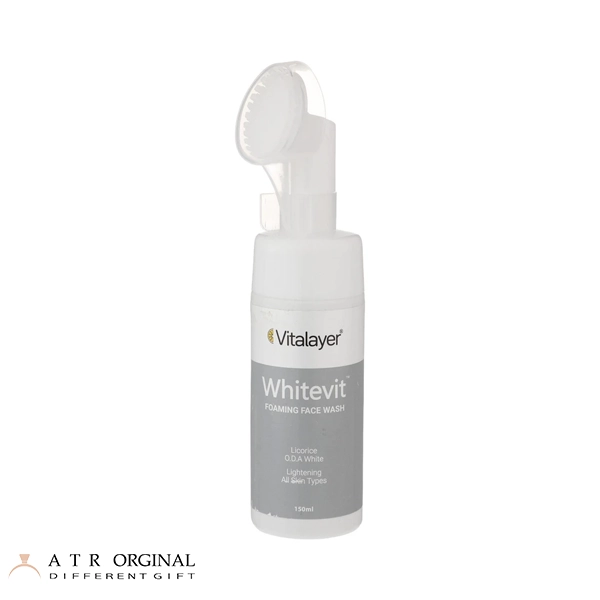 فوم شستشوی پوست های کدر و مستعد لک Whitevit ویتالیر 150ml