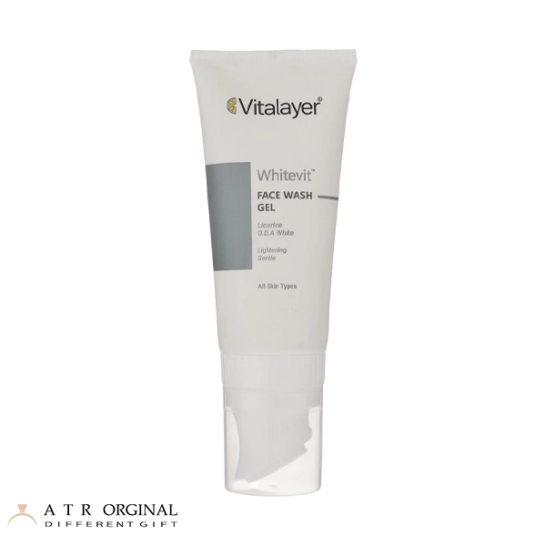 ژل شستشوی پوست های کدر و مستعد لک Whitevit ویتالیر 200ml