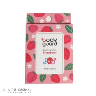 ژل لوبریکانت با رایحه توت فرنگی بادیگارد