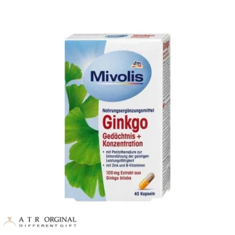 کپسول تقویت حافظه و تمرکز جینکو میولیس 40 عدد