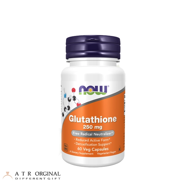 nowfoods-glutathione-250mg-60cap گلوتاتیون ۲۵۰ میلی گرم ناو