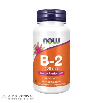 قرص ویتامین B2 ناو 100 میلی گرم 100 عدد NOW Vitamin B2