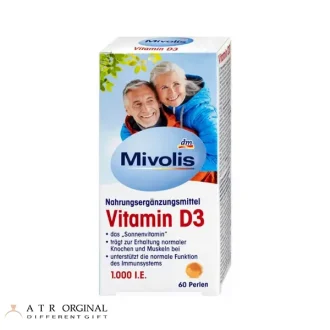 قرص ویتامین د3 میولیس D3 1000 Mivolis