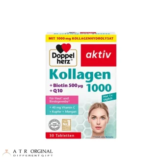 قرص مکمل ویتامین D3 + K2 داپل هرز Doppelherz