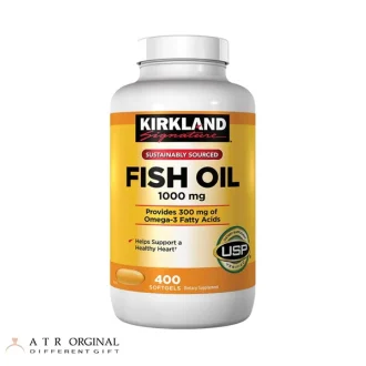 روغن ماهی کرکلند 1000 میلی گرم 400 عدد Kirkland Fish oil
