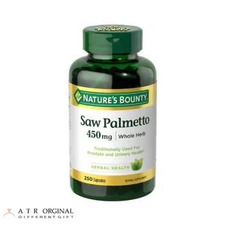 قرص عصاره ساوپالمتو Nature's Bounty Saw Palmetto 450mg نیچرز بونتی (250 عددی)