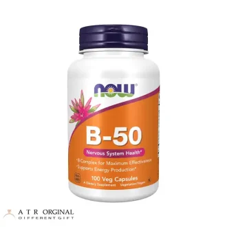 ویتامین B50 ناو Now Vitamin B-50