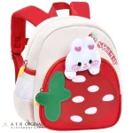 کیف بچه گانه کوله پشتی توت فرنگی اولنگ 6182